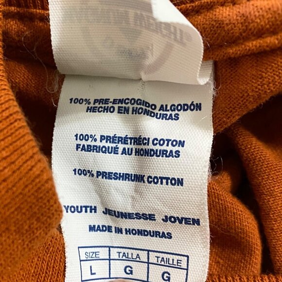 Dig Into Reading Mouse T-Shirt Youth L Orange Book Worm Dragon Homeschool - Picture 5 of 6